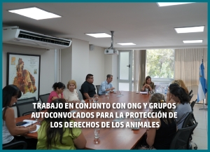 La Defensoría del Pueblo trabajará junto a ONG y grupos autoconvocados en la protección de los derechos de los animales