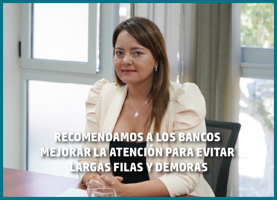 La Defensoría del Pueblo recomienda a los bancos mejorar la atención para evitar largas filas y demoras