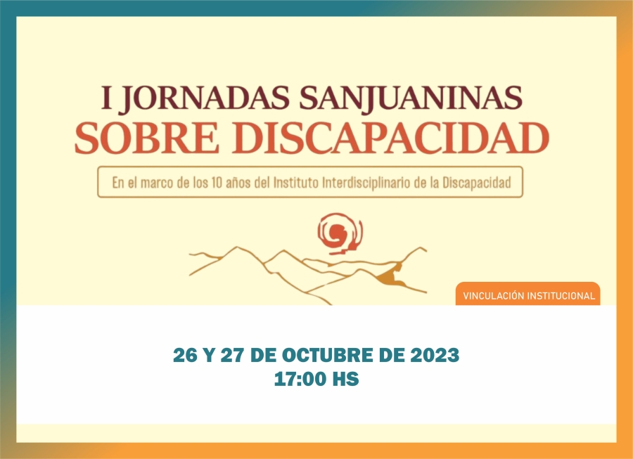 I Jornadas Sanjuaninas sobre Discapacidad