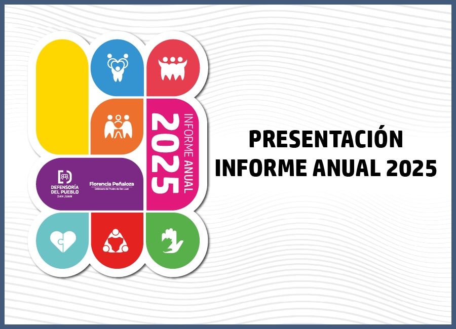 La Defensoría del Pueblo presentó su informe anual de gestión 2025